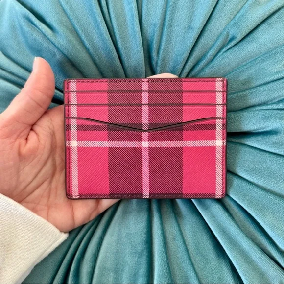 Kate Spade Small Plaid Purse and Card Case Bundle - Picture 10 of 10